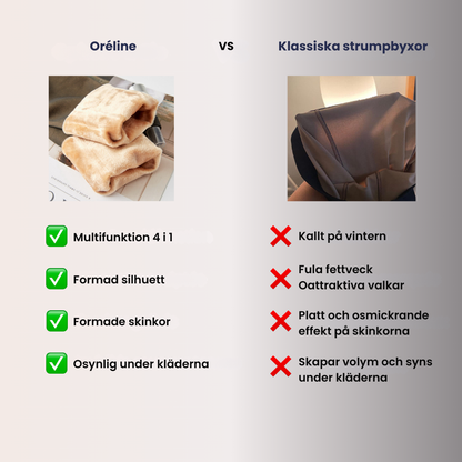 Premium Termiska Strumpbyxor med Hudeffekt