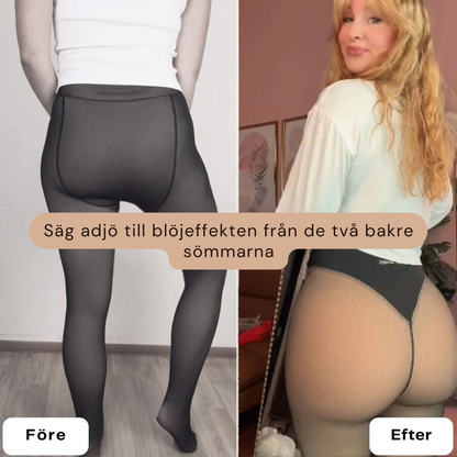 Premium Termiska Strumpbyxor med Hudeffekt