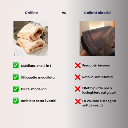 Magic Sculpt – Collant termico in pile Premium 4 in 1